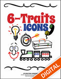 6 Traits Writing Icons & Posters, Item: 503