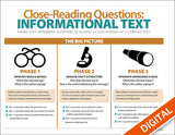 Close-Reading Questions Foldouts