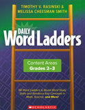 Daily Word Ladders: Content Areas, Grades 2-3 </br>Item: 627435