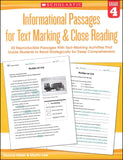 Informational Passages for Text Marking & Close Reading