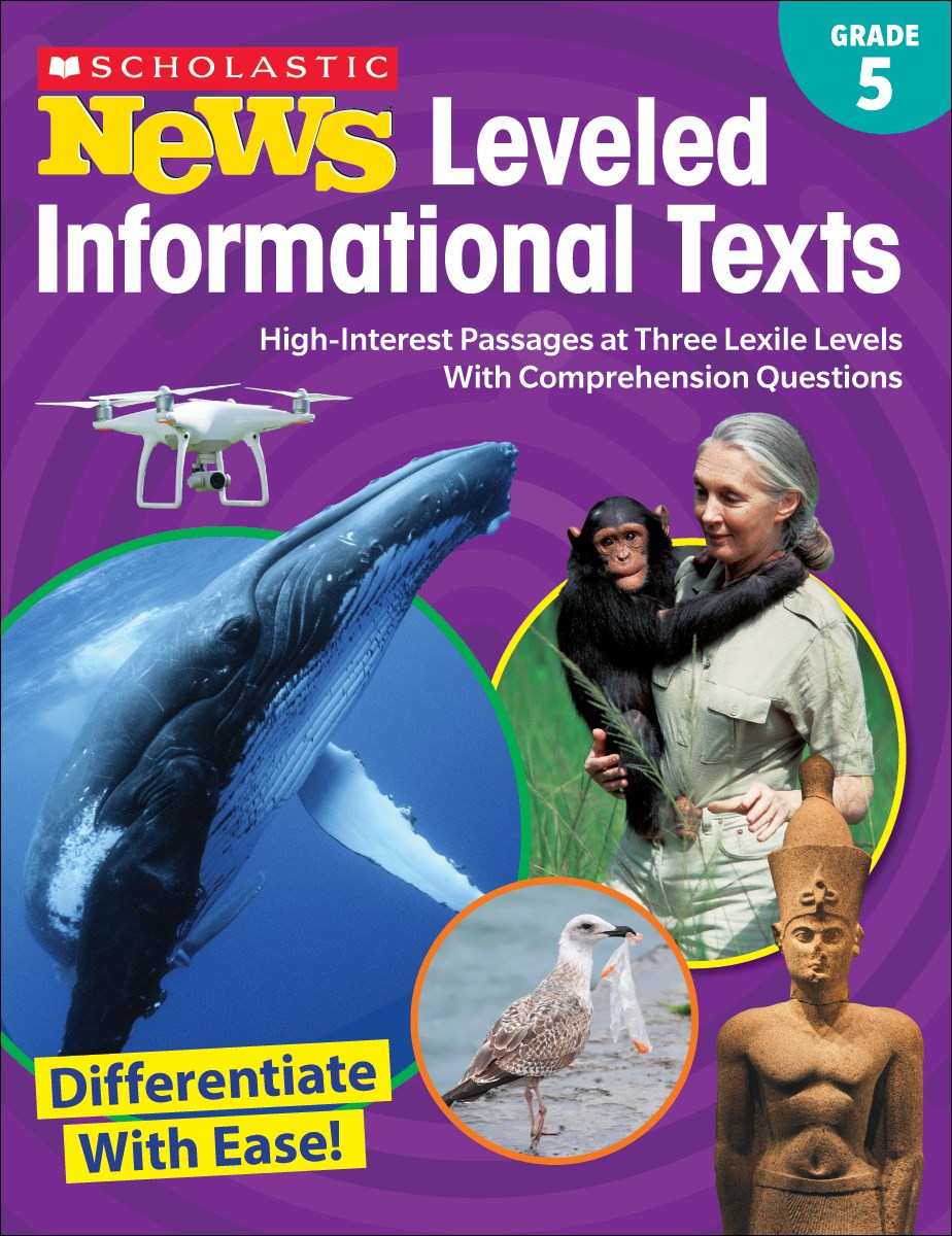 Scholastic News Leveled Informational Texts: Gr 4
