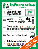 Informative Essentials Poster