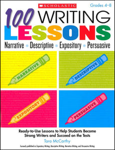 100 Writing Lessons </br> Item: 110020