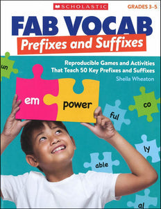 Fab Vocab: Prefixes & Suffixes </br> Item: 153651