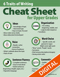 6 Traits Cheat Sheet