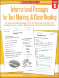 Informational Passages for Text Marking & Close Reading