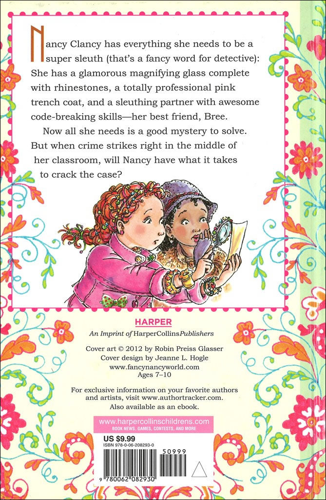Fancy Chapter One Nancy Clancy, Super Sleuth (Fancy Nancy Chapter Book #1) – The Literacy ...