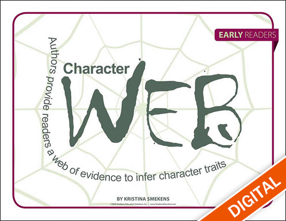 Character Web: Early Readers, Item: 527