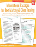 Informational Passages for Text Marking & Close Reading