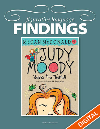 Figurative Language Findings: Judy Moody Saves the World, Item: 519