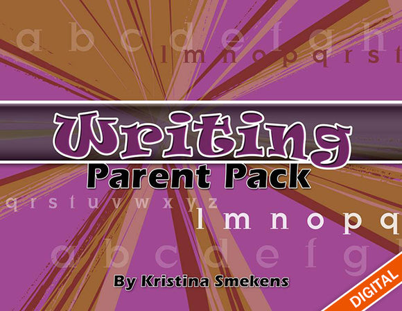 The Writing Parent Pack Digital Edition, Item: 501